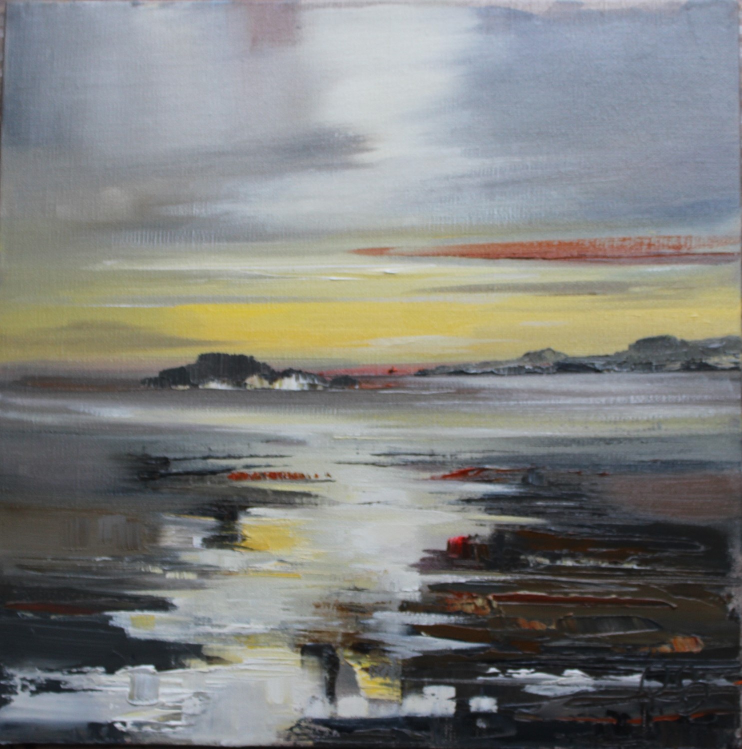 'Tidal River by Moonlight' by artist Rosanne Barr